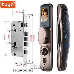 TUYA Face Recognition Door Lock Fingerprint 3D WiFi Smart Home APP Password Key