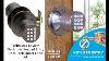 Turbo Lock Keyless Electronic Keypad Entry Door Lock Smart Knob Kit Features