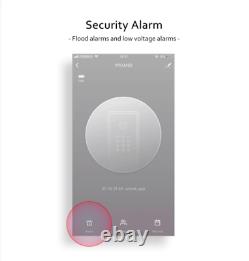 Tuya APP Smart Door Lock Keyless Electronic Security Fingerprint sensor For Home