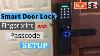 Tuya Smart Door Lock Fingerprint And Passcode Setup