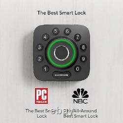 U-Bolt Pro Smart Lock, 7-In-1 Keyless Entry Door Lock with Fingerprint ID, App a