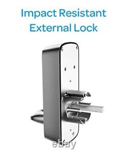 ULTRALOQ Lever, Heavy Duty Smart Lock 5-in-1 Keyless Door Locks Fingerprint Lock
