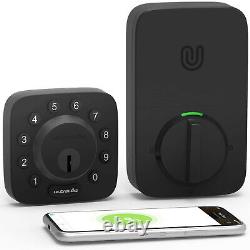 ULTRALOQ Smart Door Lock U-Bolt, 5-in-1 Keyless Entry Door Lock with Bluetooth