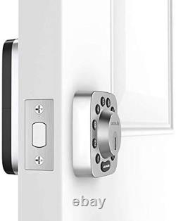 ULTRALOQ Smart Door Lock U-Bolt Satin Nickel Bridge Wifi Adaptor 5-In-1 Keyless