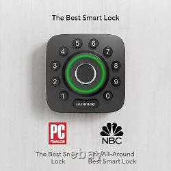 ULTRALOQ Smart Lock U-Bolt Pro, 6-in-1 Keyless Entry Door Lock with Bluetooth