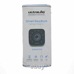 ULTRALOQ Smart Lock U-Bolt Pro + Bridge WiFi Adaptor 6-in-1 Keyless Entry NEW