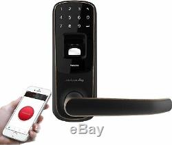 ULTRALOQ SmartCode Electronic Touchpad Fingerprint Door Smart Lock Keyless Entry