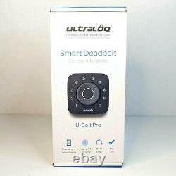ULTRALOQ U-Bolt Pro Smart Lock Deadbolt Bluetooth Fingerprint Mobile App
