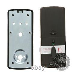 USED PIN Genie Lockly Bluetooth Keyless Entry Smart Door Lock Venetian Bronze