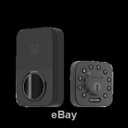 Ultaloq U-Bolt Smart Bluetooth Keyless Keypad Deadbolt Door Lock Black