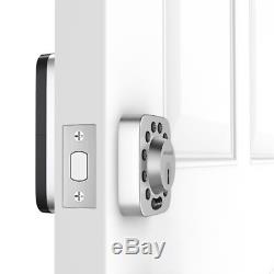 Ultaloq U-Bolt Smart Bluetooth Keyless Keypad Deadbolt Door Lock Satin Nickel