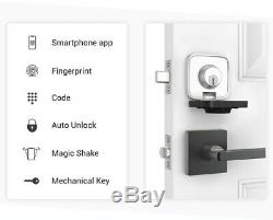 Ultraloq E-bolt pro smart lock fingerprint DeadBolt Keyless entry with bridge