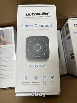Ultraloq SMART U-Bolt Pro Wifi Smart Lock with Door Sensor Fingerprint Keypad BT