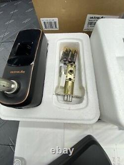 Ultraloq Smart Lever Lock Fingerprint & Bluetooth Bronze Vintage