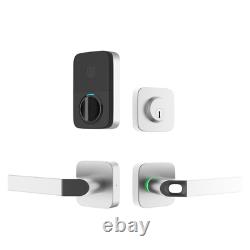 Ultraloq UL1 Combo Fingerprint Bluetooth Smart Lever Door Lock Satin Nickel