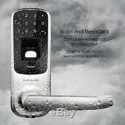 Ultraloq UL3 BT Bluetooth Fingerprint and Touchscreen Keyless Smart Door Lock