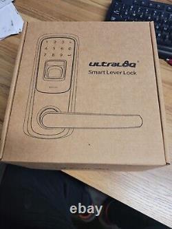 Ultraloq UL3 Fingerprint Touchscreen Keyless Smart Lever Door Lock BRONZE NIB