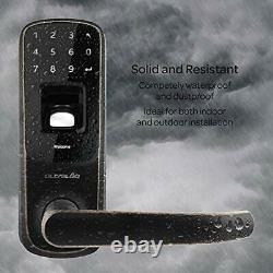 Ultraloq UL3 Fingerprint and Touchscreen Keyless Smart Lever Door Lock Aged B