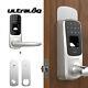 Ultraloq Ul3 Smart Fingerprint Keyless Digital Door Lock+deadbolt Cover Plate