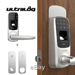 Ultraloq UL3 Smart Fingerprint Keyless Digital Door Lock+Deadbolt Cover Plate