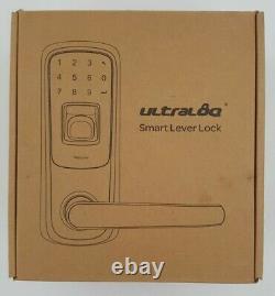 Ultraloq UL3BT-AB Fingerprint and Touchscreen Keyless Smart Door Lock Brand New