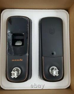 Ultraloq UL3BT-AB Fingerprint and Touchscreen Keyless Smart Door Lock Brand New