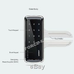 Unicor UN-325N-GL for Glass Door Keyless Lock Smart Digital Doorlock Passcode