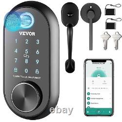 VEVOR Smart Lock, 5-in-1 Smart Door Knob, Keyless Entry Door Lock with Independ