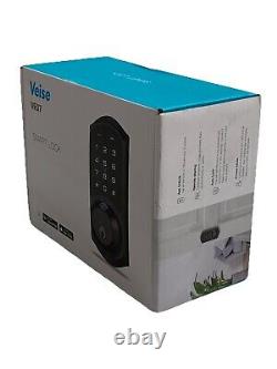 Veise VE07 Fingerprint Smart Lock Keyless Entry Deadbolt Front Door Matte Black