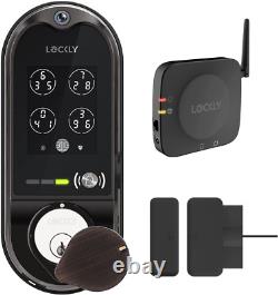 Vision Deadbolt with Video Doorbell Edition Smart Lock PGD798VB, Keyless Entry D