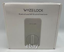 WYZE LOCK Bluetooth WiFi Enabled Smart Door Lock, Wireless & Keyless Door NEW