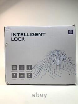 Waterproof Outdoor Gate Smart Rim Lock Digital WiFi Fingerprint Electric