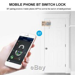 WiFi Bluetooth Smart Door Lock Card Wifi Keyless Doorlock Home Automatic US A9H4