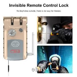 WiFi Bluetooth Smart Door Lock Remote Control Keyless Anti-theft Deadbolt A A3O7
