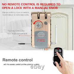 WiFi Bluetooth Smart Door Lock Remote Control Keyless Anti-theft Deadbolt A A3O7