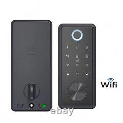 WiFi Electronic Lock with Fingerprint/smart card/password App unlock keyless