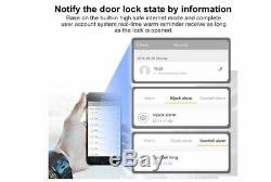 WiFi Fingerprint Smart Door Lock, Q202 Electronic Keyless Entry Door