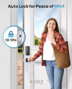 WiFi Front Door Lock Set Fingerprint Smart Locks Handle Set Keyless Entry APP