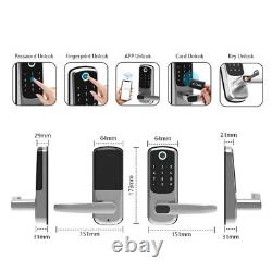 WiFi Smart Door Lock APP Control Biometric Fingerprint Keyless Digital Keypad US