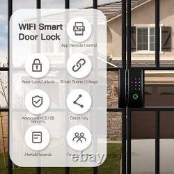 WiFi Smart Door Lock Keyless Entry Lock for Iron Gate/Sliding Door