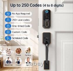 WiFi Smart Locks for Front Door Hornbill Keyless Entry Door Lock with Handle