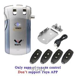 WiFi Wireless Smart Remote Control Electric Lock Invisible Keyless Entry Lock