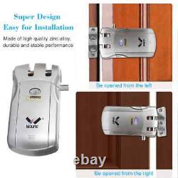 WiFi Wireless Smart Remote Control Electric Lock Invisible Keyless Entry Lock