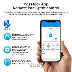 Wifi Keyless Smart Door Lock Biometric Fingerprint Touch Password Digital Keypad