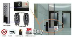 Wireless Keyless Smart Remote Door Lock Invisible Anti-theft Access Control Lock