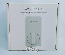 Wyze Lock WiFi and Bluetooth Enabled Smart Lock, Keyless Door Entry, Fits