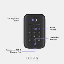 Wyze Smart Lock Fingerprint Bluetooth Deadbolt Replacement Keyless Entry