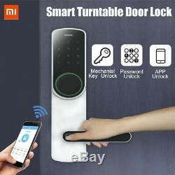 Xiaomi Zelkova Smart Turntable Door Lock Fingerprint Password Keyless Intelligen