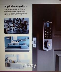 YARBO Smart Lock Intelligent Door Lock Keyless Fingerprint Electronic Secure New