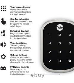 Yale Assure Lock SL Key-Free Touchscreen Door Lock in Satin Nickel